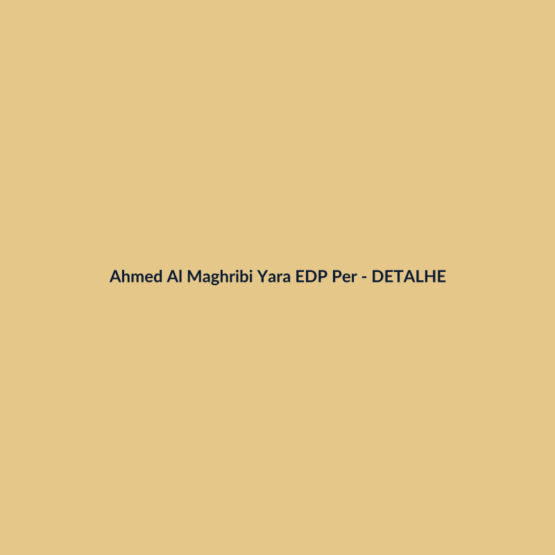 Ahmed Al Maghribi Yara EDP Perfume Árabe 60ml - imagem 3