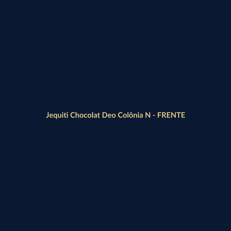 Jequiti Chocolat Deo Colônia Nacional 100g - imagem 1