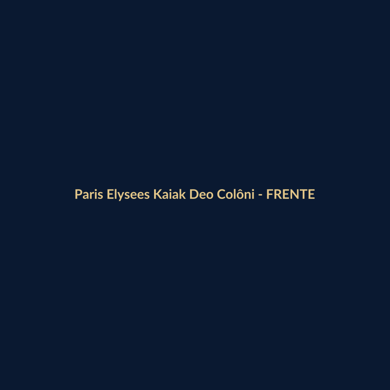 Paris Elysees Kaiak Deo Colônia Nacional 200ml - imagem 1