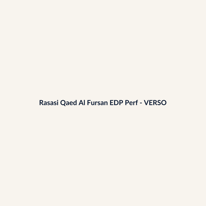 Rasasi Qaed Al Fursan EDP Perfume Árabe 100ml - imagem 2