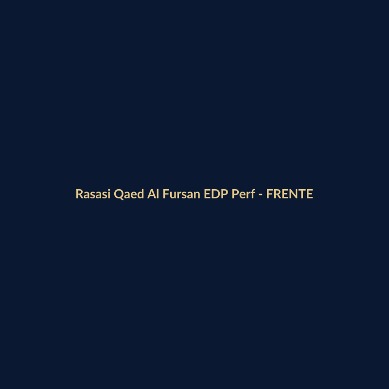 Rasasi Qaed Al Fursan EDP Perfume Árabe 100ml - imagem 1