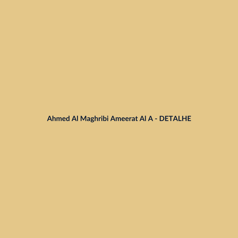 Ahmed Al Maghribi Ameerat Al Arab EDP Perfume Árabe 50ml - imagem 3