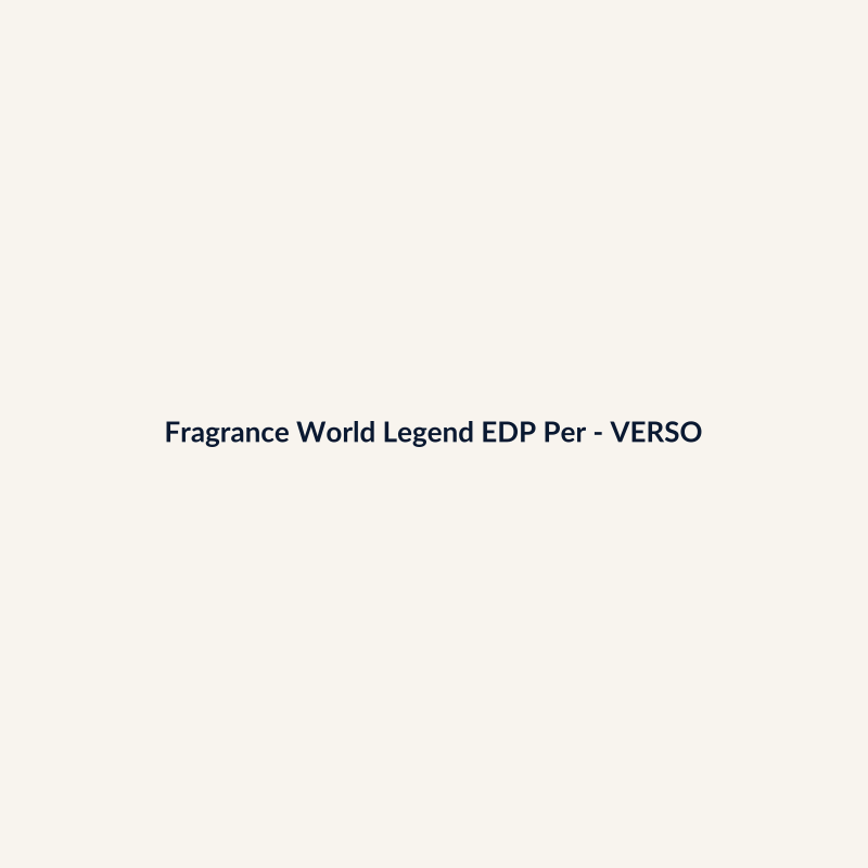 Fragrance World Legend EDP Perfume Árabe 150ml - imagem 2