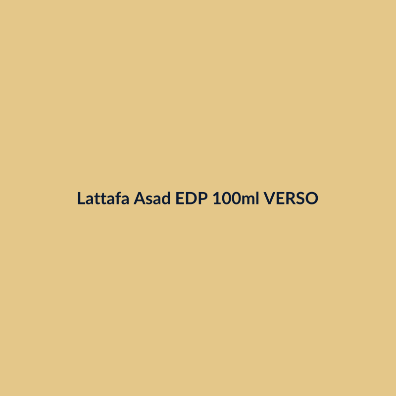 Lattafa Asad EDP 100ml VERSO