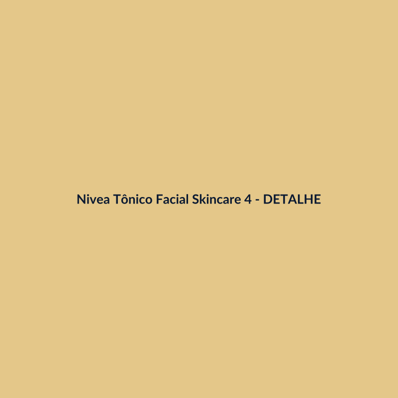 Nivea Tônico Facial Skincare 400ml - imagem 3