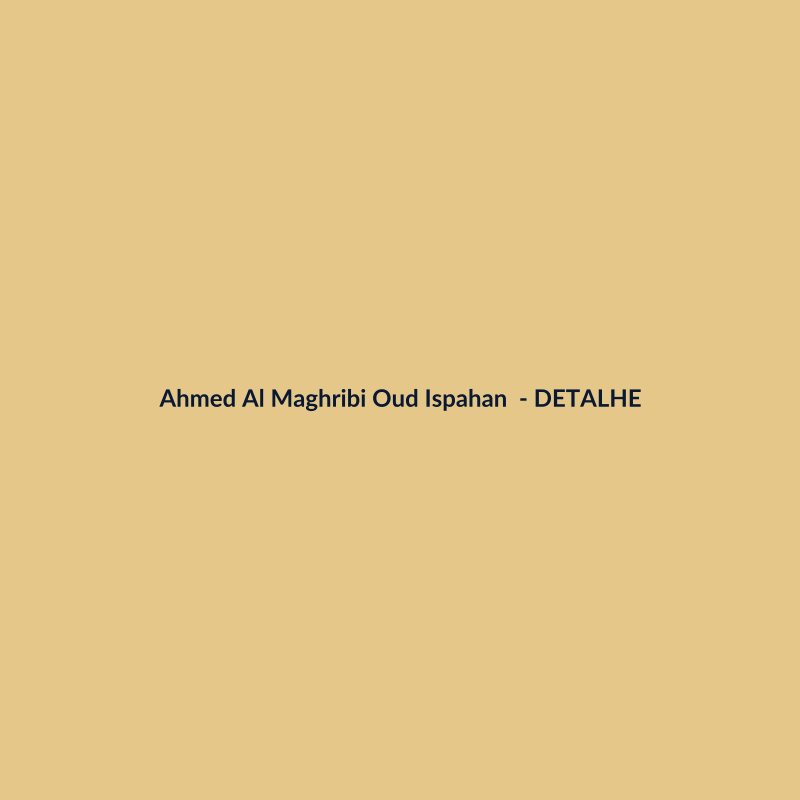 Ahmed Al Maghribi Oud Ispahan EDP Perfume Árabe 60ml - imagem 3