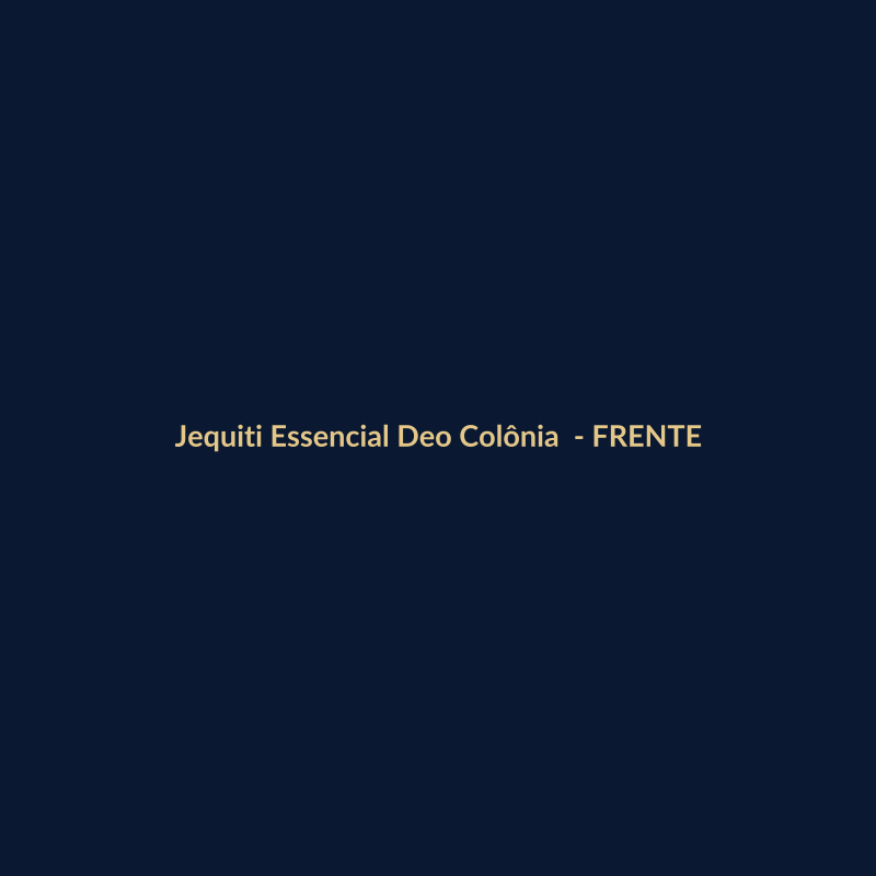 Jequiti Essencial Deo Colônia Nacional 75ml - imagem 1