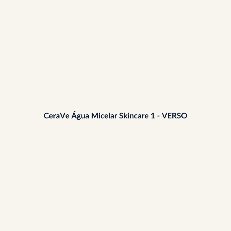 CeraVe Água Micelar Skincare 100g - imagem 2