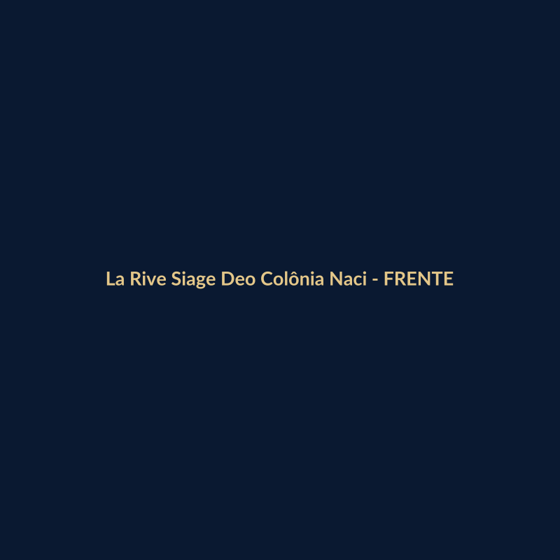 La Rive Siage Deo Colônia Nacional 50ml - imagem 1