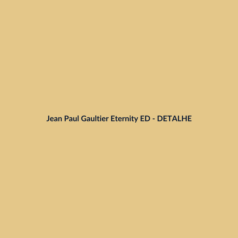 Jean Paul Gaultier Eternity EDT Perfume Importado 100g - imagem 3