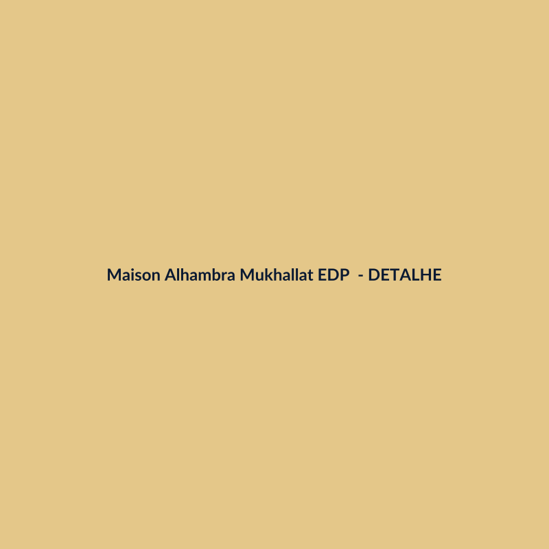 Maison Alhambra Mukhallat EDP Perfume Árabe 100g - imagem 3