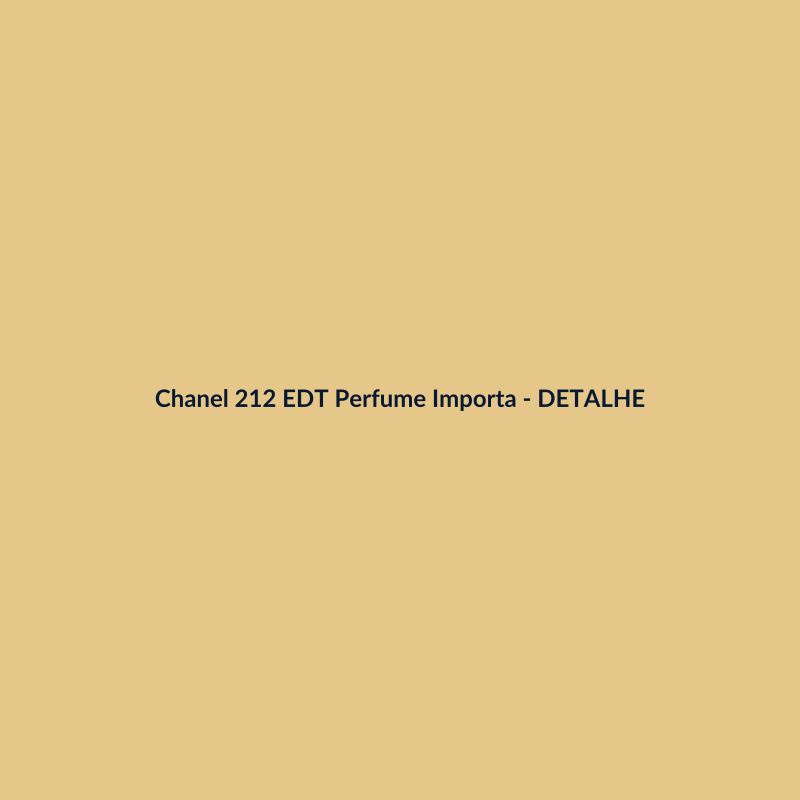 Chanel 212 EDT Perfume Importado 200ml - imagem 3