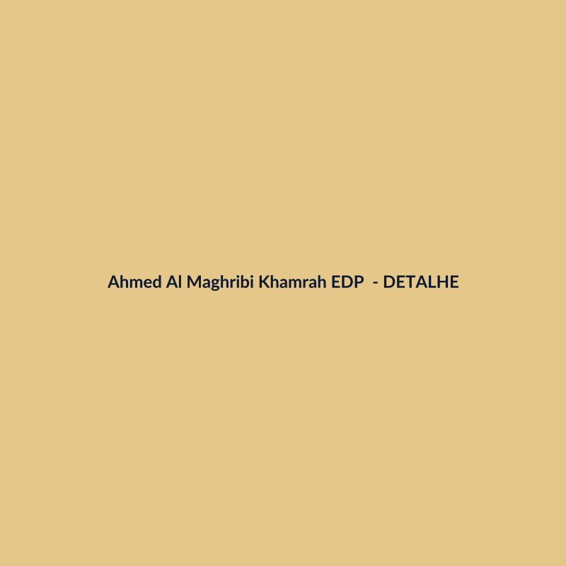 Ahmed Al Maghribi Khamrah EDP Perfume Árabe 90ml - imagem 3