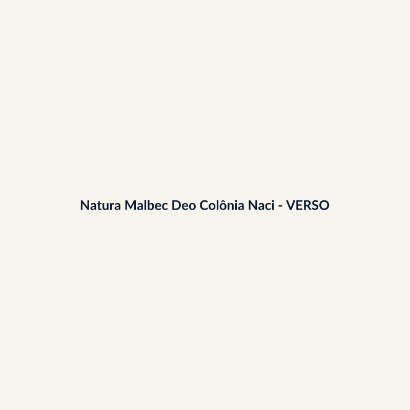 Natura Malbec Deo Colônia Nacional 400ml - imagem 2