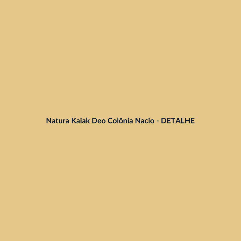Natura Kaiak Deo Colônia Nacional 60ml - imagem 3