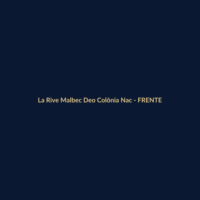La Rive Malbec Deo Colônia Nacional 50ml - imagem 1