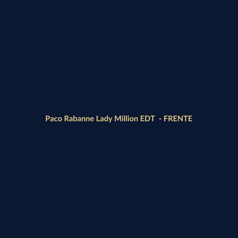 Paco Rabanne Lady Million EDT Perfume Importado 150ml - imagem 1