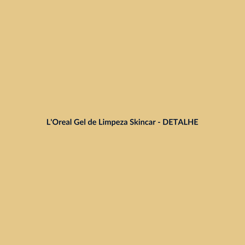L'Oreal Gel de Limpeza Skincare 100g - imagem 3