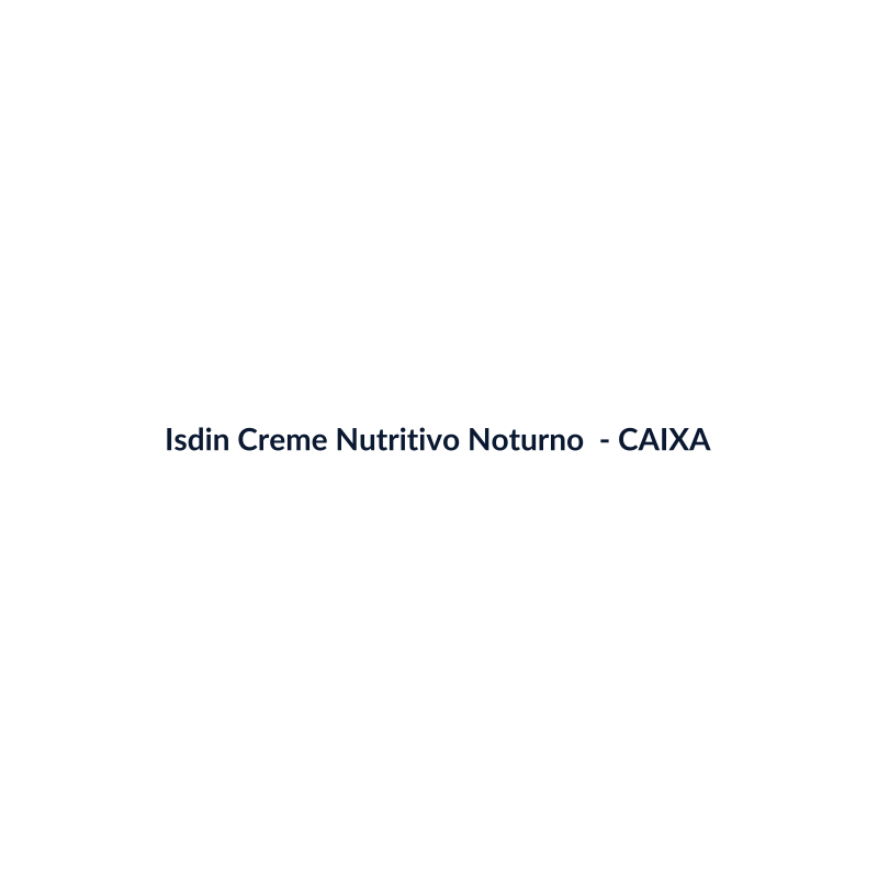 Isdin Creme Nutritivo Noturno Skincare 75ml - imagem 4