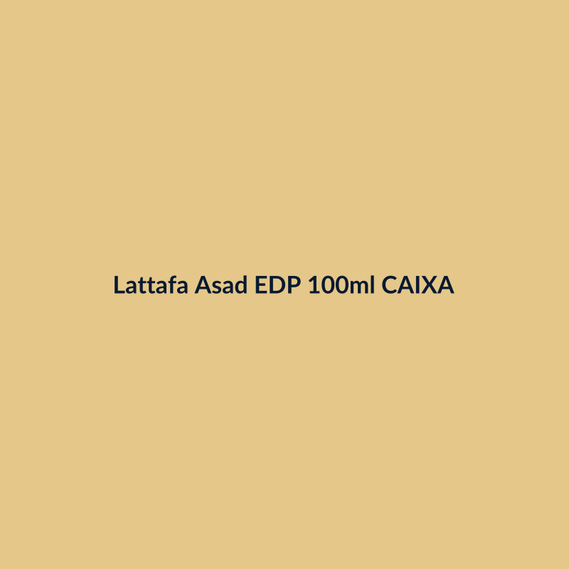 Lattafa Asad EDP 100ml CAIXA