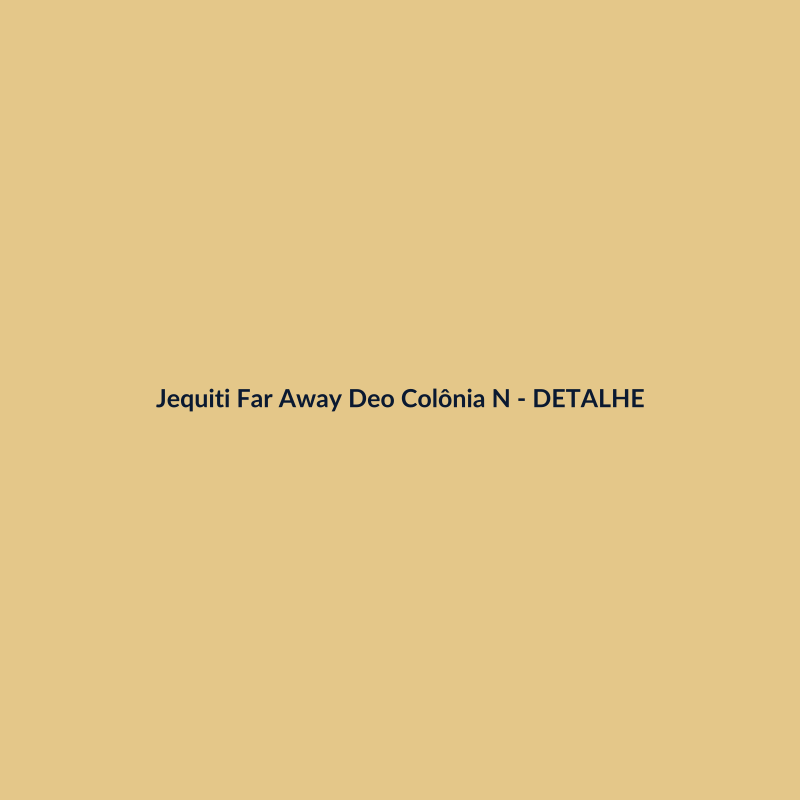 Jequiti Far Away Deo Colônia Nacional 30ml - imagem 3