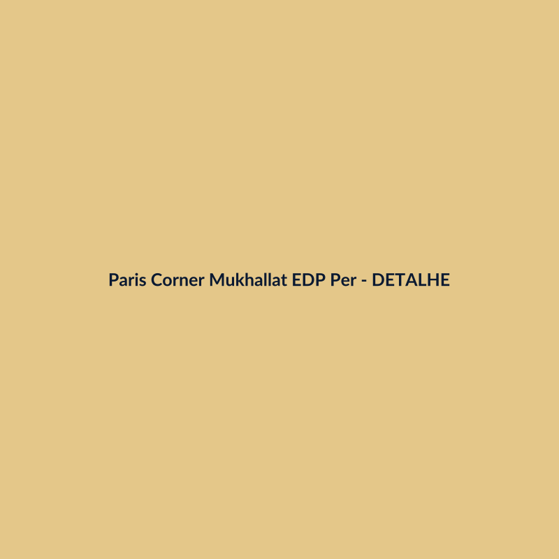 Paris Corner Mukhallat EDP Perfume Árabe 75ml - imagem 3