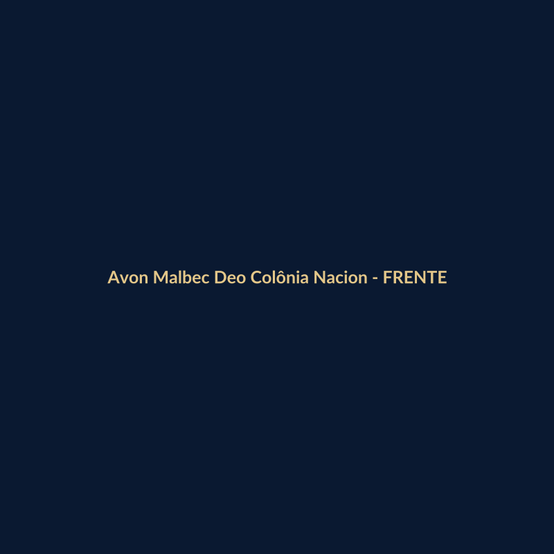 Avon Malbec Deo Colônia Nacional 200ml - imagem 1