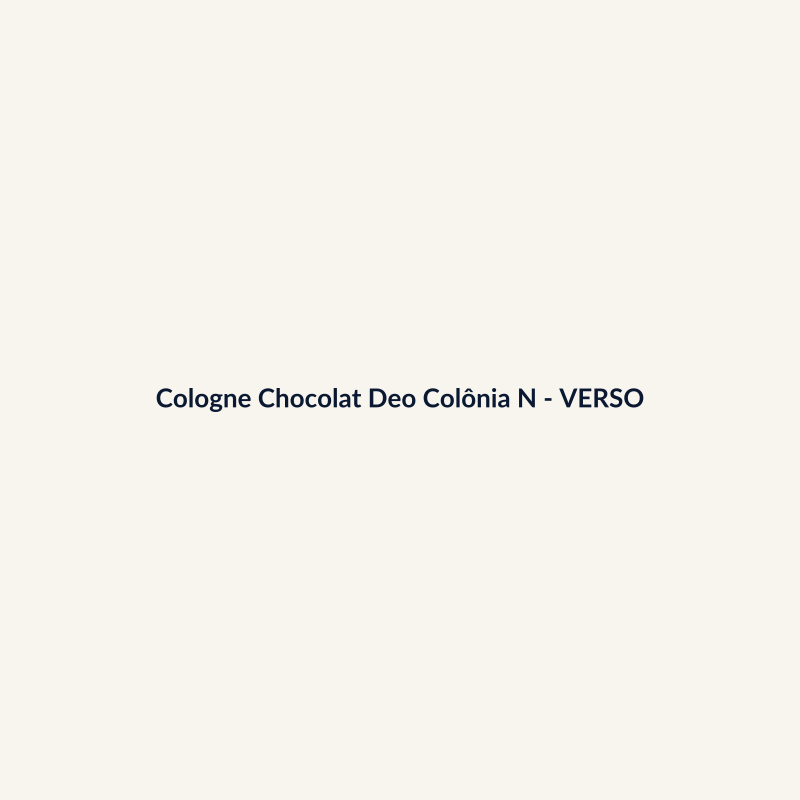 Cologne Chocolat Deo Colônia Nacional 150ml - imagem 2