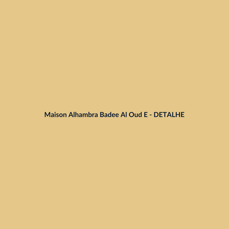 Maison Alhambra Badee Al Oud EDP Perfume Árabe 75ml - imagem 3
