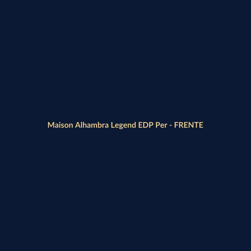 Maison Alhambra Legend EDP Perfume Árabe 150ml - imagem 1