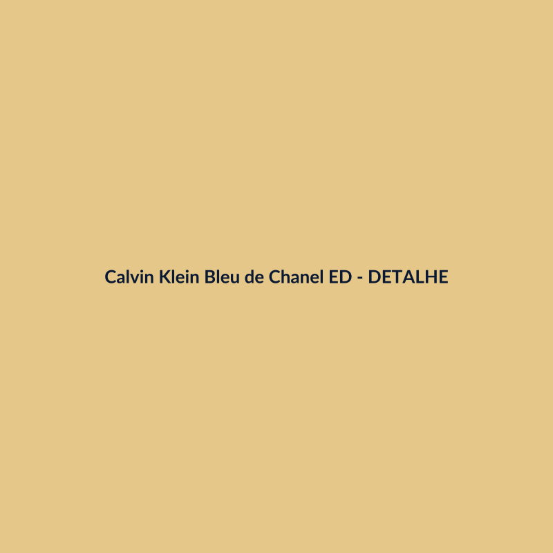 Calvin Klein Bleu de Chanel EDT Perfume Importado 30ml - imagem 3