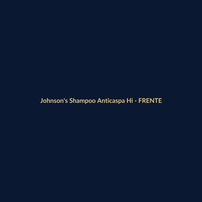 Johnson's Shampoo Anticaspa Higiene Pessoal Farmácia 60ml - imagem 1