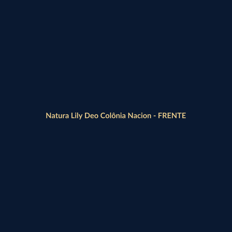 Natura Lily Deo Colônia Nacional 100ml - imagem 1