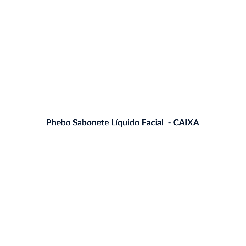 Phebo Sabonete Líquido Facial Higiene Pessoal Farmácia 400ml - imagem 4