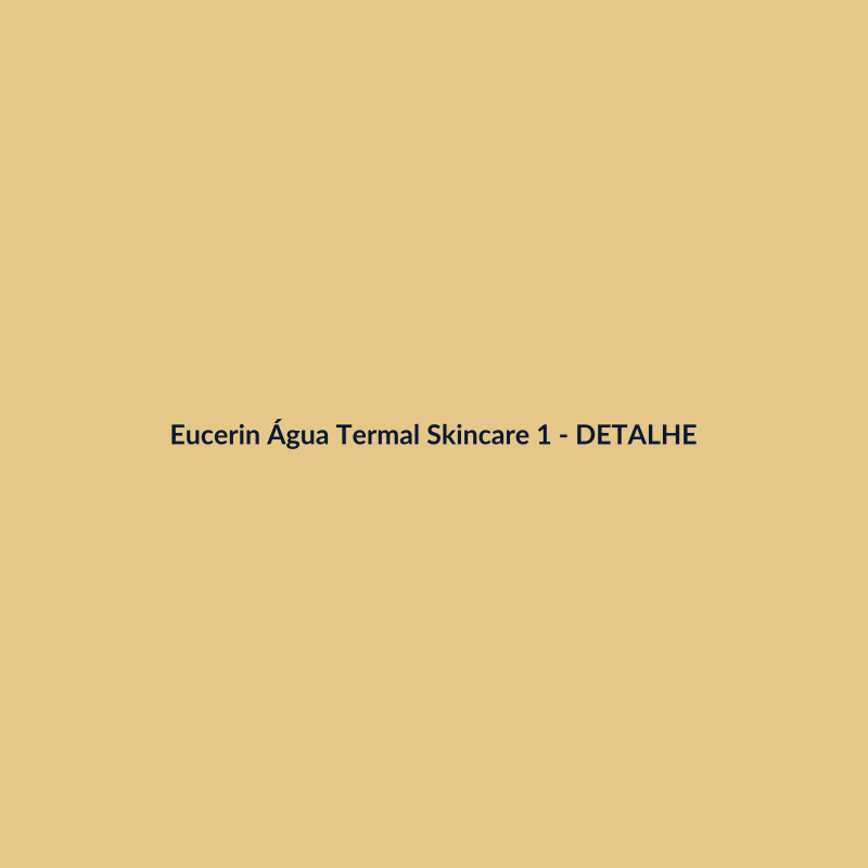 Eucerin Água Termal Skincare 100g - imagem 3