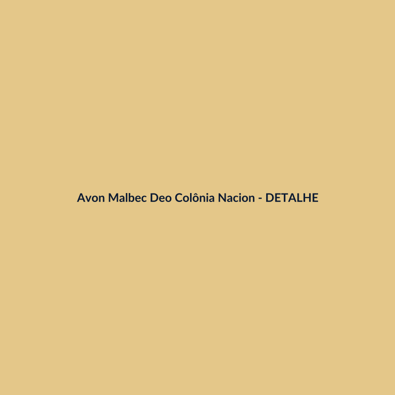 Avon Malbec Deo Colônia Nacional 200ml - imagem 3