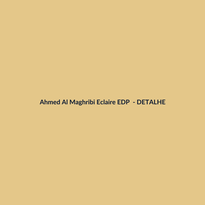 Ahmed Al Maghribi Eclaire EDP Perfume Árabe 100g - imagem 3