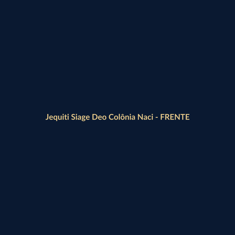 Jequiti Siage Deo Colônia Nacional 90ml - imagem 1