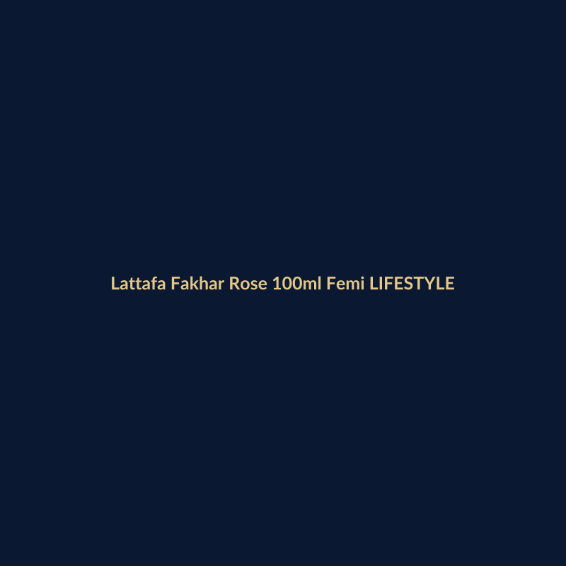 Lattafa Fakhar Rose 100ml Feminino LIFESTYLE