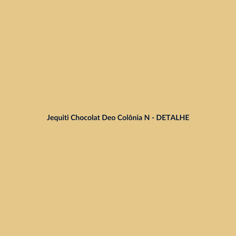 Jequiti Chocolat Deo Colônia Nacional 150ml - imagem 3