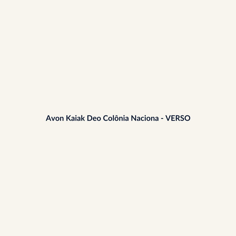 Avon Kaiak Deo Colônia Nacional 150ml - imagem 2