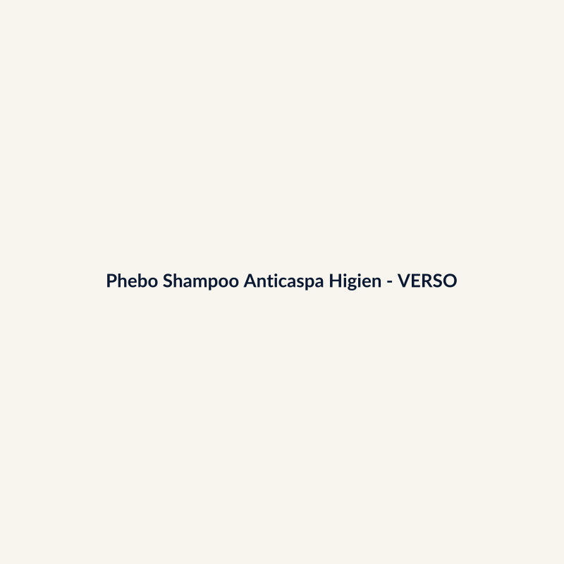 Phebo Shampoo Anticaspa Higiene Pessoal Farmácia 150ml - imagem 2