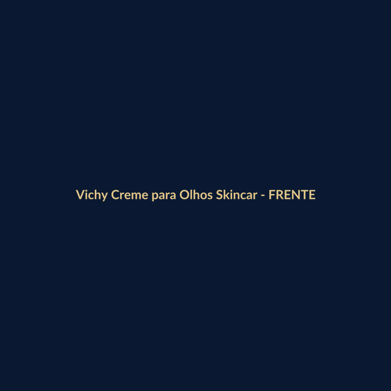 Vichy Creme para Olhos Skincare 30ml - imagem 1