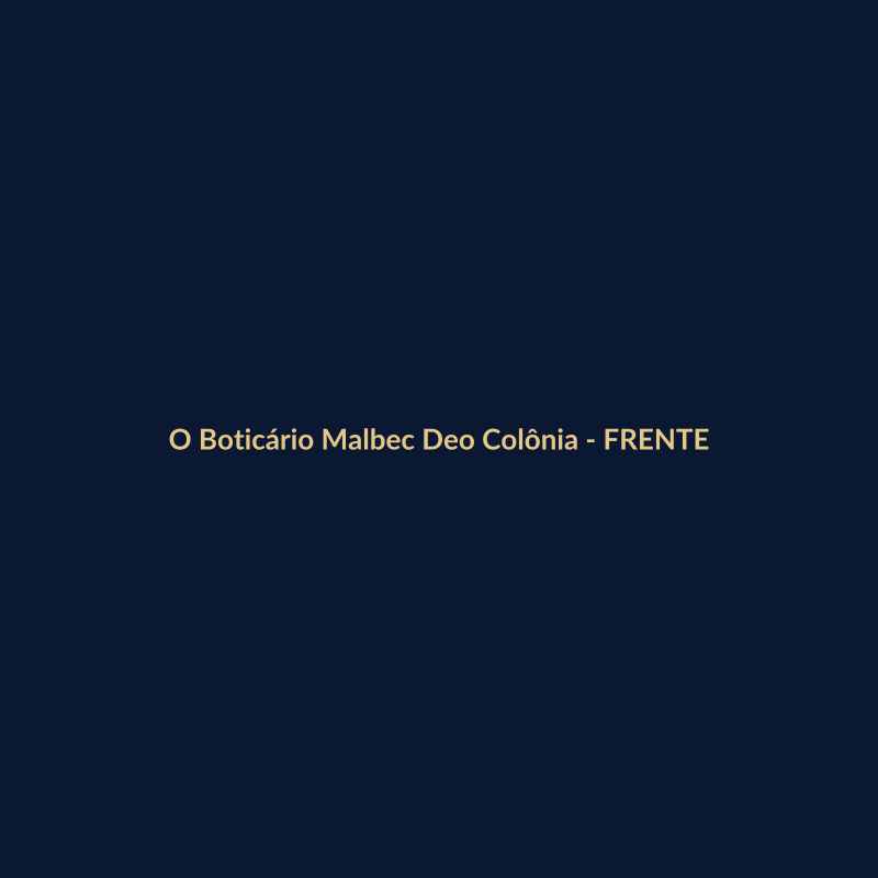 O Boticário Malbec Deo Colônia Nacional 100ml - imagem 1