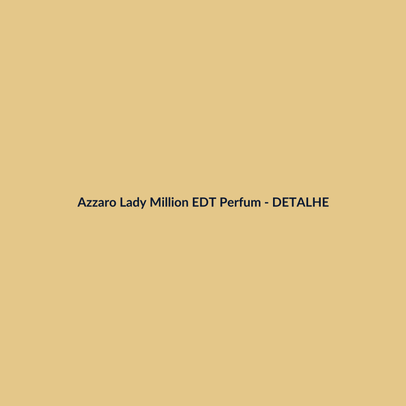 Azzaro Lady Million EDT Perfume Importado 150ml - imagem 3