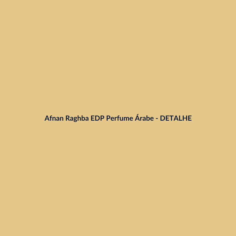 Afnan Raghba EDP Perfume Árabe 100g - imagem 3