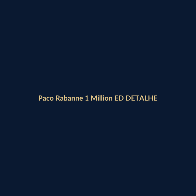 Paco Rabanne 1 Million EDT 100ml DETALHE
