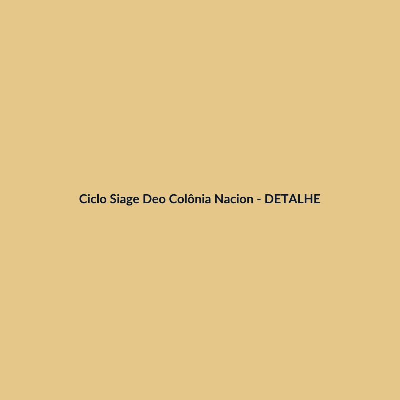 Ciclo Siage Deo Colônia Nacional 60ml - imagem 3