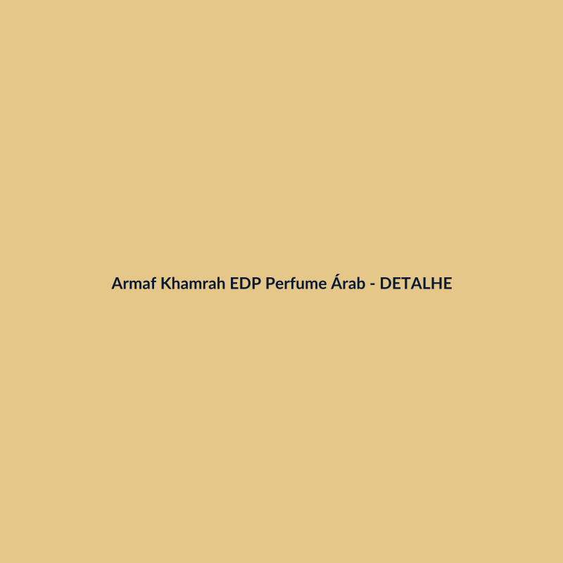 Armaf Khamrah EDP Perfume Árabe 50ml - imagem 3