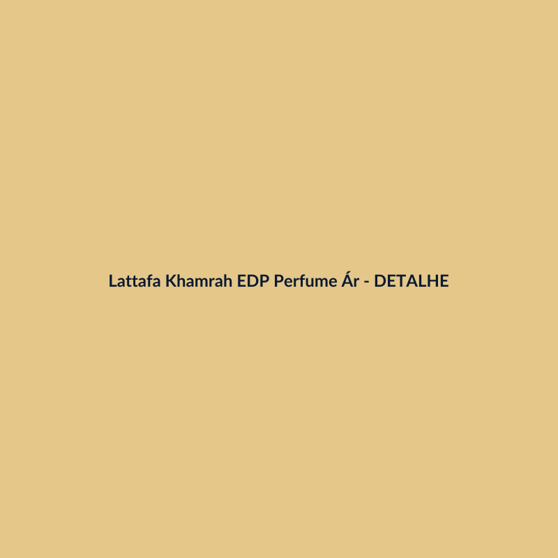 Lattafa Khamrah EDP Perfume Árabe 50ml - imagem 3